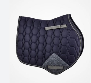 Wholesale Horse Saddle Pads Custom <b>Equestrian</b> Saddle Pad Breathable Quilted Shock Absorbing Design for Dressage Training Riding - Product Image 5