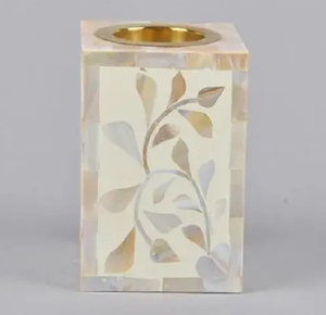 Quemador de Incienso de Resina de Nácar de Alta Calidad con Incrustaciones de Hueso, Hecho a Mano, con Diseño Floral, Soporte de Incienso de Lujo para Decoración del Hogar, Exportación Mundial de Artesanía - Product Image 5