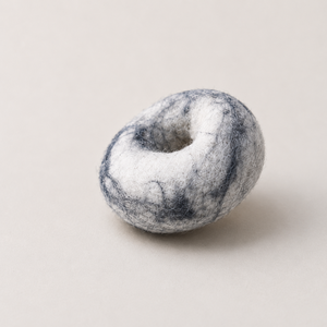 Mahaguthi <b>Craft</b> with Conscience Custom <b>Wool</b> Felting Donut Dough Toy Handmade Educational <b>Craft</b> Toy 3-6 Years Unisex 2.5x6.5cm - Product Image 2