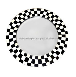 Cadre de miroir incrusté de résine de luxe pour la décoration intérieure Miroir décoratif personnalisé de Falak World Export - Product Image 6