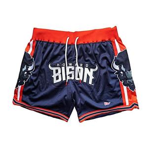 Shorts de basket-ball pour hommes personnalisés en sublimation, vente en gros, shorts en mesh blancs rétro avec graphique Raptors - Product Image 2