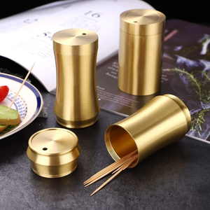 Porta Palillos de Latón Hecho a Mano de Alta Calidad a Prueba de Polvo para Hoteles y Restaurantes, Artículo de Vajilla con Precio al por Mayor - Product Image 3