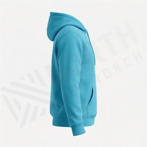 Classic 400GSM Hoodies Heavyweight Cotton Unisex Sweatshirts Warm Comfortable Apparel Factory Price Wholesale Custom Logo Supply - Product Image 3