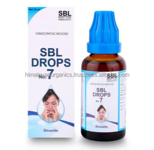 Gotas SBL No. 7 Soportes Homeopáticos para el Manejo Corporal, Ingredientes Orgánicos, 30 ml, Unisex - Product Image 1