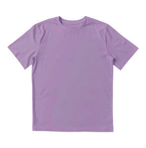 Men's Gray Short Sleeve T-Shirt O-Neck Regular Fit Casual Knitted Cotton Jersey Solid Color Blank Design - Product Image 2