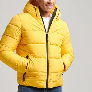 Casual Wear Puffer <b>Jacket</b> <b>For</b> <b>Men</b> 100% Cotton Filling Lightweight Winter <b>Jacket</b> <b>For</b> <b>Men</b> Custom Made Logo Printing OEM - Product Image 5