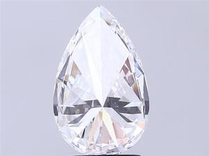 Diamant en forme de poire de 4 carats, brillant, E VS1, certifié IGI, pierre non montée, triple excellente taille, symétrie parfaite pour bijoux sur mesure - Product Image 3