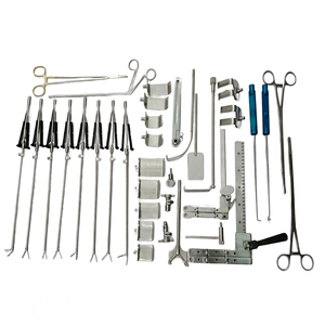 Premium Quality General Surgery Instruments Set Basic Valve XS German Stainless Steel Aluminum Case <b>Box</b> CE ISO Certified Manual - Product Image 3