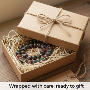 EXCEL EXPORTS Perles de verre multicolores de 8 mm |   Perles décoratives artisanales en forme de rondelle, collier, bracelet, artisanat DIY - Product Image 5