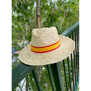 Manufacturer of Straw <b>Hat</b> Spain Flag Ribbon Band Thick Straw Woven Straw <b>Hat</b> for <b>Man</b> and Women World Cup Merchandise - Product Image 6