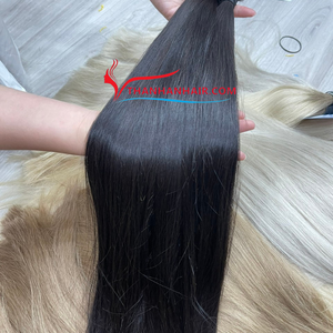 Extensiones de Cabello Vietnamita Liso Negro, 100% Cabello Humano, Alta Calidad, Sin Enredos, Muy Sedoso, Gran Stock - Product Image 6