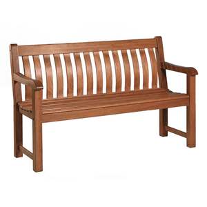 ม้านั่งไม้สักแท้ทำมือ พร้อมลวดลายไม้ธรรมชาติ ดีไซน์เรียบง่าย เหมาะสำหรับตกแต่งภายในที่อบอุ่นและเหนือกาลเวลา - Product Image 1