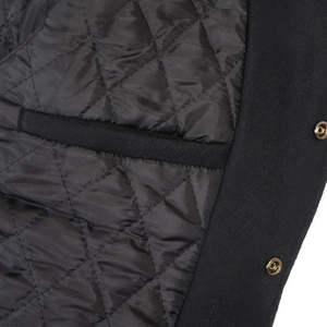 Chaquetas Varsity de Lana con Mangas de Cuero Vacuno Auténtico para Hombre, Chaqueta Bomber Universitaria Personalizada de Béisbol, Ropa de Invierno - Product Image 4