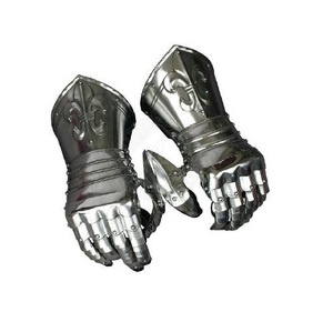 Guantelete de Metal Champion, Armadura de Mano de Guerrero Diseñada para Demostraciones Históricas, Teatro Medieval y Representaciones de Disfraces - Product Image 1