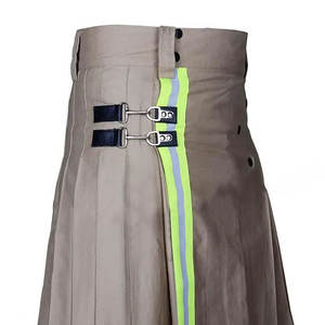 Kilt tactique moderne en mélange de coton fait main pour pompiers, style Highland 2026 - Product Image 5