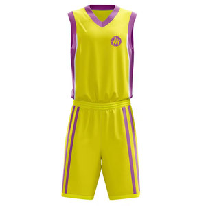 Uniforme de Baloncesto Deportivo, Diseño de Color Personalizado, Precio Accesible, Uniforme de Baloncesto de la Mejor Calidad - Product Image 1