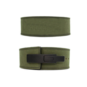 ซัพพลายเออร์คุณภาพสูง เข็มขัดยกน้ำหนักหนังแท้ สายรัดยกน้ำหนักแบบคันโยกสำหรับการฝึกซ้อมในยิม - Product Image 1