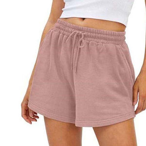 Shorts de Cintura Alta de Alta Calidad 100% Algodón para Gimnasio y Fitness para Mujer, Transpirables, Personalizados OEM de Pakistán - Product Image 5