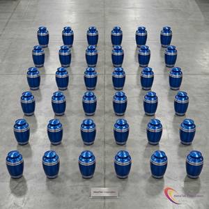 Wholesale Metal Cremation Urn <b>for</b> Human <b>Ashes</b> Custom Adult Funeral Memorial Urn High Quality Metal Urns Supplier Manufacturer - Product Image 6