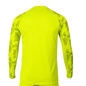 Ensemble de gardien de but camouflage, maillot à col en V à manches longues, short, uniforme de football pour hommes, écologique, respirant, séchage rapide, polyester - Product Image 4