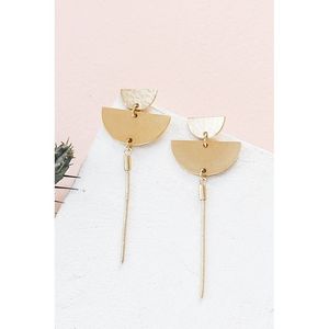 Bijoux de luxe écologiques de style artisanal de qualité supérieure, modèle 1, en cuivre et laiton durables, pour les occasions spéciales, design exclusif - Product Image 1