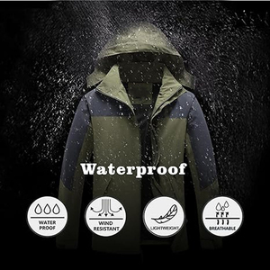 Wholesale Professional <b>Rain</b> <b>Jacket</b> Oversized Streetwear Fit with Sublimated Interior Custom Printed Logo - Product Image 4