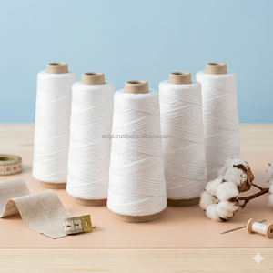 Fil à Coudre Premium 100% Coton Peigné Mélangé 8s–20s |   Fil en cône OE |   Qualité d'exportation Inde |   Emballage en vrac adapté à la mer - Product Image 3