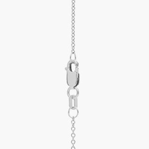 Collar con Colgante de Diamante en Forma de Corazón para Mujer, con Engaste de Platino y Cadena de Caja, Joyería Romántica para Uso Diario - Product Image 4