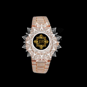 Indian Exporter Moissanite Diamond Quartz Watch Men Luminous Sport Business <b>Wristwatch</b> Available For Sale - Product Image 1