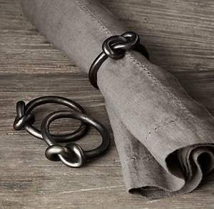 Anillo para Servilletas de Metal con Acabado de Lujo, Apto para Restaurantes de Alta Gama, Hoteles y Mesas Elegantes en el Hogar - Product Image 1