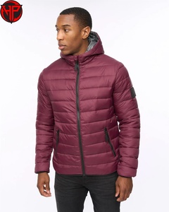 Chaquetas Acolchadas de Alta Calidad para Hombre, Tallas Grandes, con Logotipo Personalizado, Ropa de Invierno con Capucha, Material de Lona Resistente al Viento - Product Image 3