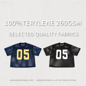 Camisetas de Fútbol Americano Personalizadas con Nombre de Equipo, Transpirables, para Adultos, de Malla, de Secado Rápido - Product Image 2