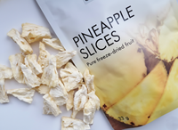 Biologische Natuurlijke Vriesgedroogde Ananas Schijfjes Zoete Tropische Fruit Snack Gezonde Premium Bulk Export Kwaliteit Vacuüm Verpakt Fruit