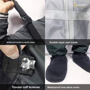 Ropa Deportiva HUSKY con Logotipo Personalizado, Talla Grande, Transpirable, de Secado Rápido, Protección UV UPF 50, Duradera, para Pesca - Product Image 6