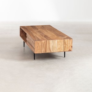 Mesa de centro rectangular Vandana Grand Elara 120x60 cm en madera de acacia Petter - Product Image 4