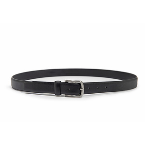 Men Women's Genuine Splitting Leather <b>Belt</b> Classic Design With Single Prong <b>Buckle</b> Match Jeans or Business Casual Pants OEM - Product Image 5