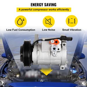 Compresor de Aire Acondicionado Universal CO 29001C 5005440AA 4710522 0610043 para Grand Caravan Town Country A/C 4th Compressor - Product Image 4