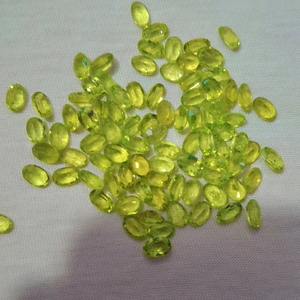 Piedra Preciosa de Peridoto Natural Ovalada de Alta Calidad de 7*5 MM, Piedra Suelta Calibrada Verde para la Fabricación de Joyas, Suministro por Lotes - Product Image 3
