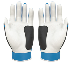 Gants de frappe de baseball en cuir haut de gamme, couleurs personnalisées, fermeture auto-agrippante, unisexe, adulte, entraînement, antidérapants, respirants - Product Image 2
