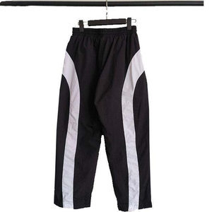 <b>Nylon</b> Hooded Men's Custom Two-Piece Lightweight Windbreaker Tracksuit with Zipper Jacket and <b>Jogger</b> Set for Autumn - Product Image 4
