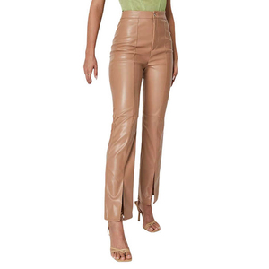 Brand New High Quality Women Wear Vintage Waterproof High Waist Skinny PU Leather Pants in Different Styles Women Leather Pants - Product Image 5