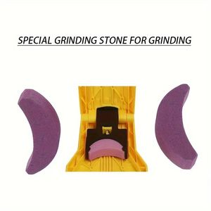 Affilacatene Universale Portatile per Motoseghe, Strumento per Affilare i Denti delle Motoseghe, Migliora la Leggibilità e la Visibilità - Product Image 5