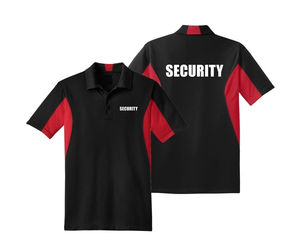 Polo de sécurité pour agents de sécurité, travailleurs routiers, agents de stationnement, personnel d'événements, uniformes avec bandes réfléchissantes - Product Image 6