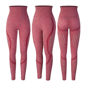 OEM Service Women's Mid <b>Waist</b> Full Length Spandex/Polyester Plus Size <b>Leggings</b> New Latest Fashion <b>Low</b> Price for Sale - Product Image 4