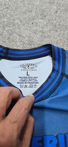 Prix d'usine – Rashguard de sport MMA professionnel personnalisé, court, séchage rapide, respirant, en Spandex/Polyester, avec logo imprimé sur mesure pour hommes - Product Image 3