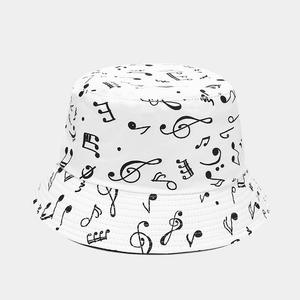 Chapeau Bob Promotionnel Personnalisé avec Logo Imprimé en Coton, Chapeau de Soleil d'Été, Casquette de Pêche Extérieure pour Hommes et Femmes - Product Image 1