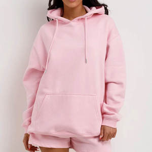 Ensemble court à capuche pour femme, tenue décontractée deux pièces, pull en coton mélangé, short à taille élastique, streetwear d'été - Product Image 6