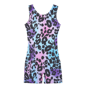 Justaucorps de danse personnalisé pour enfants avec logo imprimé par sublimation, haute élasticité, pour la gymnastique et le ballet - Product Image 5