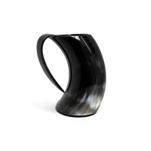 Custom Manufacturer 100% Original Buffalo Horn Mugs Polish Eco Friendly Natural Custom Made Animal Horn Mug & Tankard Hot Sell - Product Image 3
