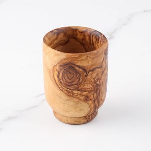 Gobelet en bois de style vintage, verre à vin en bois fait main, tasse décorative pour les décorations de table de mariage - Product Image 5
